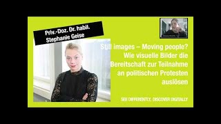 HAW DMI Ringvorlesung „das digitale Bild“ - Still images – Moving people? Prof. Dr. Stephanie Geise