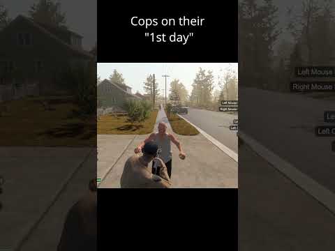 1st day as a Police Officer - Flashing Lights - Day 52 of 365