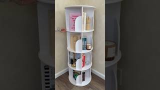 Amazon Rotating Bookshelf #youtubeshorts #homelibrary #spacesavingfurniture #amazonhome