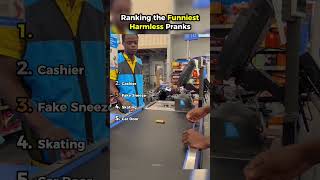 Ranking the Funniest Harmless Pranks #tiktok #pranks #funny