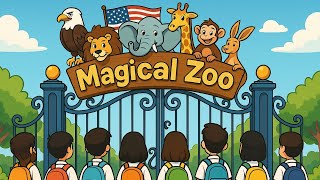 Magical Zoo | AI  #aianimatedvideos #aianimationtrends #aiinmotion  #aistory #aistoryadventures