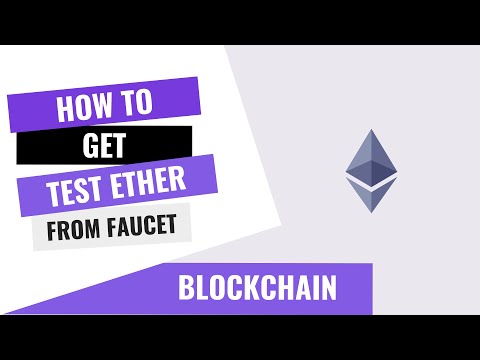 HOW TO GET TEST ETHER FROM FAUCET ON ROPSTEN NETWORK