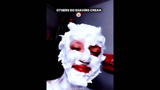 Others doing shaving cream ☠️ #edit #shavingcream #aura  #usacontent #viral