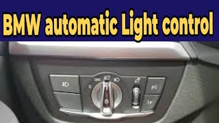 BMW automatic Light control | Light control in car | Light switch in Car