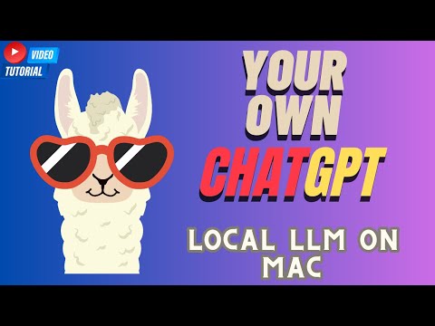 Tutorial: Install a Chat Large Language Model (LLM) on your M1/M2/M3 Mac | Local AI/LLM