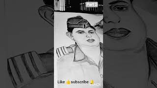 wing commander vyomika singh # portrait