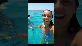 She thought it was a dolphin…It wasn’t.And what happened next? You’ll have to see it to believe it 😅