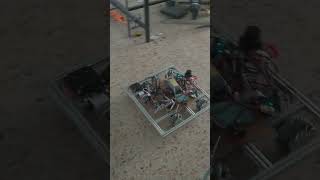 Experimenting with path tracking algorithm for #mecanum #robot on #ros2