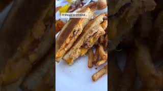 Eastern Shore Grilled Cheese? 🧀 🦀