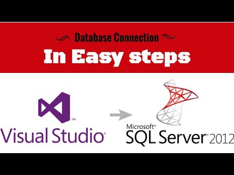 VB.NET and SQL SERVER Database Connection Tutorial | DB Connection VB NET in Easy Steps