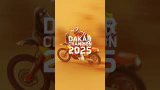 Daniel Sanders and KTM win the 2025 Dakar Rally!