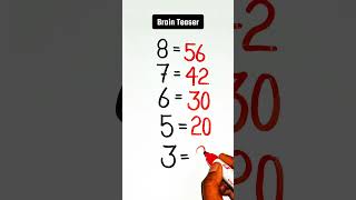 99% will Fail.. in this Easy Math Test 😱 #math #mathtest #mathchallenge #basicmath #easymath