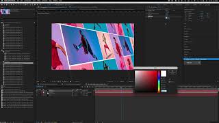 3D Camera Multiscreen Animations AE Tutorial (After Effects)