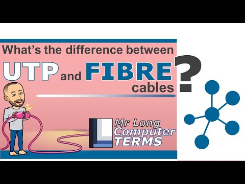 Mr Long Computer Terms | What is the difference between UTP and Fiber cables?