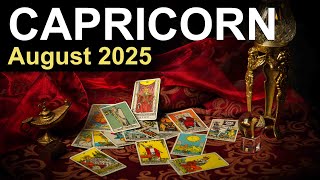 CAPRICORN 'A MAJOR SHIFT IN THE RIGHT DIRECTION!" August 2025 Tarot Reading #capricornaugust