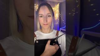 Асмр 🎀 по быстрому сделаю тебе стрижку 🥺 #асмp #asmr