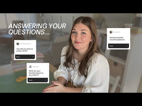 Answering Your Most Frequently Asked Questions | Sewing Tips | Fabric Recommendations