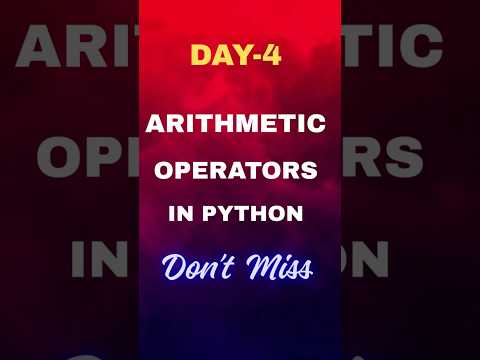 do you know the Operators? #python #telugu #coding #trending #whynotyou #operator #pythonfullstack
