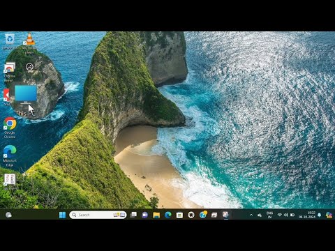 How to add This PC icon to your desktop 🖥️ on Windows // this pc icon ko desktop kar kisay add karay