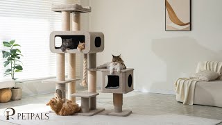 PetPals Ontario Cat Tree - Extra Large Cat Tower