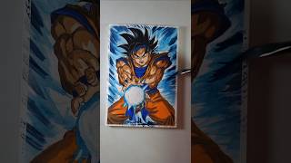 Coloring Goku Drawing #goku #kamehameha #art #animeart #dbz