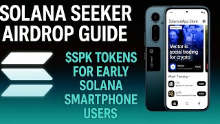 Solana Seeker Airdrop Guide | $SPK Tokens for Early Solana Smartphone Users