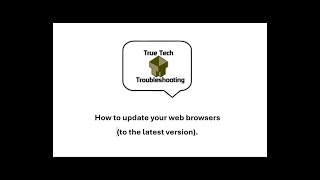 Web Browser Update