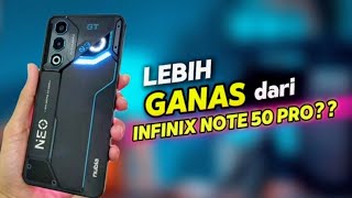 HP GAMING MURAH FITUR PREMIUM, RAM 12/256 GB 6000 mAh, NUBIA NEO 3 GT 5G: LAWAN INFINIX NOTE 50 PRO