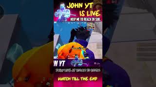1v4 in event #johnyt #madan #bgmi #bgmishorts #shorts #ytshorts #sbts