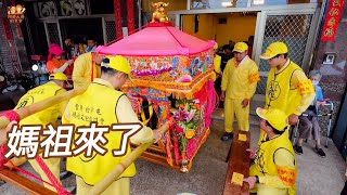 好感動喔！媽祖來我家停駕了~豐原白沙屯媽祖出巡往神岡區遶境賜福
