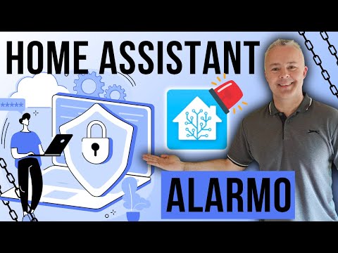 DIY Smart Alarm System with Home Assistant & Alarmo