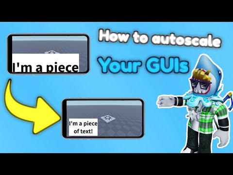 How to Auto-Scale GUIs in Roblox Studio