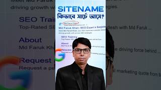 How to Create Your site Name on Google Search