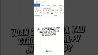 Semua Shortcut di Ms.Word🤩 #shortcutword #microsoftword #wordhacks