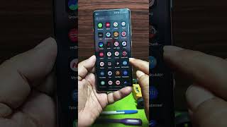 how to remove A to Z from App drower in OnePlus