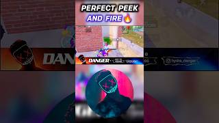 HYDRA DANGER PEEK 🔥 #shorts #bgmi #pubgmobile #shortvideo #1vs4clutch #short #1v1 #hydradanger