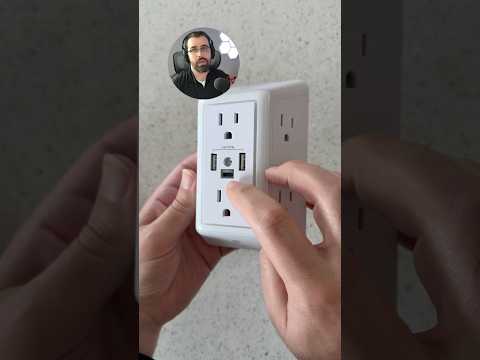 Wonky Outlet Fix! #diy #tech