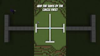 How to build CIRCLES in Minecraft!