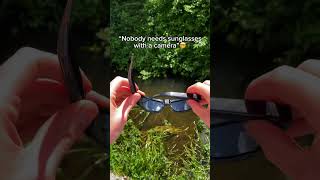 Would you want to forget this?😎📸#glasses #camera #pov #gopro #fishing #gadget #summer