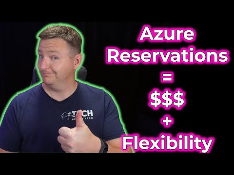Save money with Azure Reservations, it's flexible!