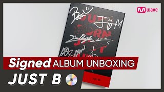 [Mwave shop] Unboxing JUST B 'JUST BURN' Album💿