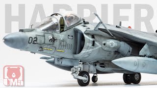 UMA's Brand New 1/48 AV-8B Harrier II Plus | Full Build | 4K