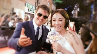 Tom Cruise's body fat only....!!!! "Mummy" premiere in Taiwan