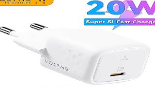 VOLTME 20W Mini USB Type C Charger Fast Charging Charger Quick Charge QC4.0 3.0  For iPhon