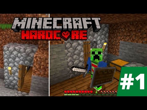 STATER BASE --- Minecraft Hardcore: Episode 1