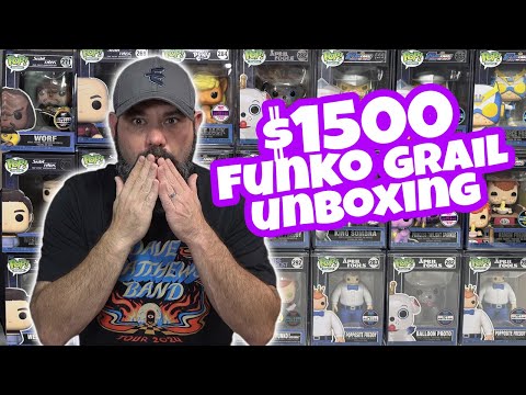 $1,500 Funko Pop Grail Unboxing – My Biggest Unboxing EVER!