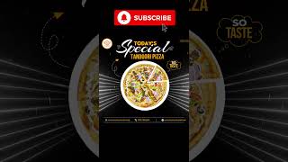 Tandoori Pizza | Tawa Restaurant Official  #foodiejourney #gastronomicadventure