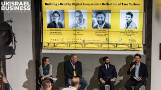 UK Israel HealthTech Forum panel with NHSX; Accenture, Sanara Ventures & TechUK