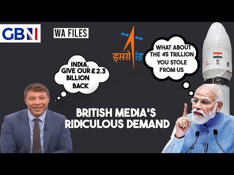 India's Chandrayaan 3 Punch, Hit British media Hard | WA Files