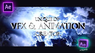 3d Cinematic text in After effects | uniquedp | #aftereffects